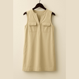 Who What Wear Cream Midi Dress